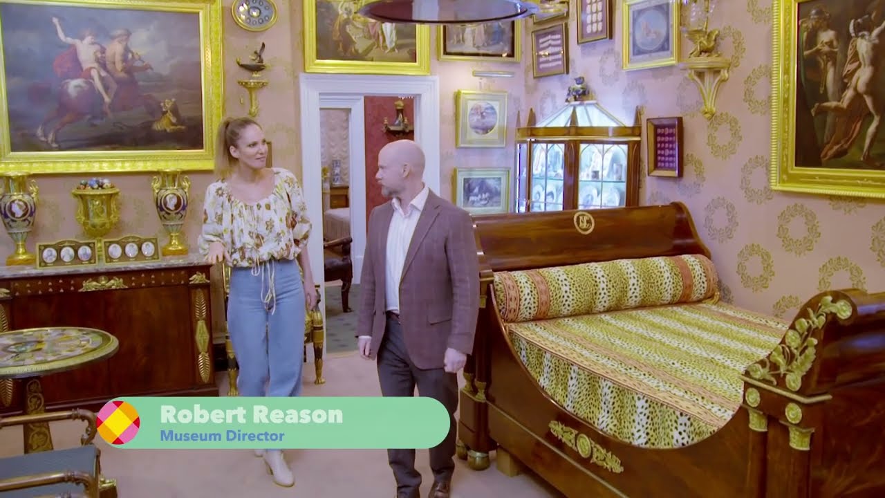 Experience a tour of David Roche Foundation House Museum through the eyes of visitor.