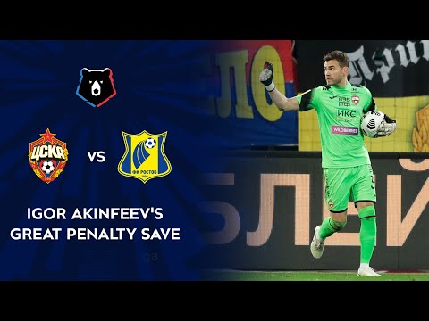 Igor Akinfeev's Great Penalty Save | RPL 2020/21