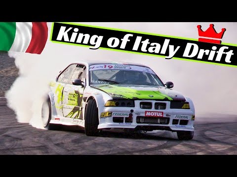 King of Italy Drift Super Cup 2018 - Final Round, Modena - LS3 Nissan S14, BMW M3 e36 Turbo & More!