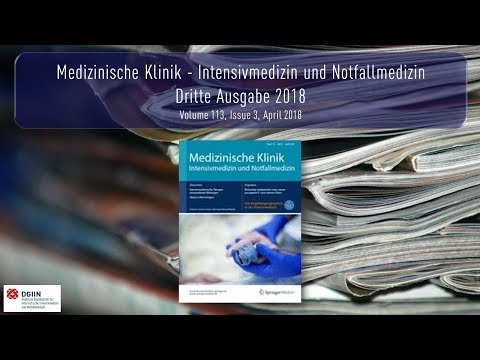 Heft 3 2018 Medizinische Klinik Intensivmedizin und Notfallmedizin