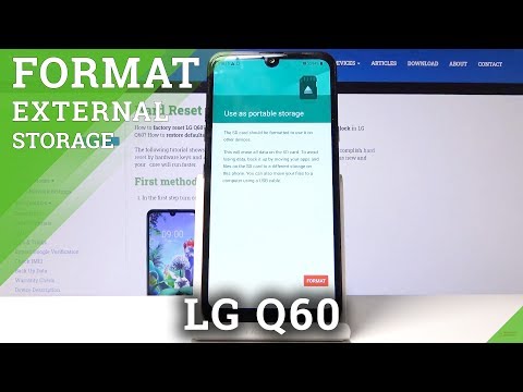 How to Format SD Card in LG Q60 – Clear Memory Card