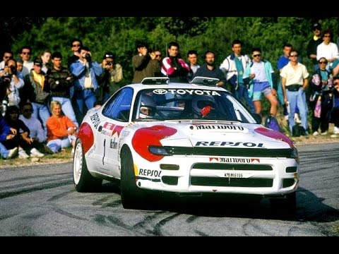 WRC Rally "Group A" Cars on Tarmac (Speed & Pure Engine Sound) [HD]
