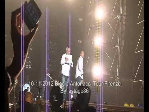 10-11-2012 Biagio Antonacci Firenze - Giorgio Panariello