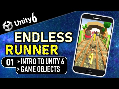 How To Make A Mobile Endless Runner In Unity 6 - Tutorial 01 Beginners Introduction For PC & Mobile