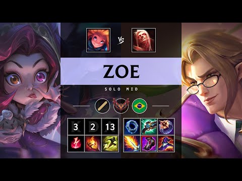 Zoe Mid vs Vladimir - BR Grandmaster Patch 25.10