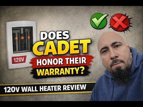Does Cadet Honor Their Warranty? My Real Experience (120V Wall Heater)