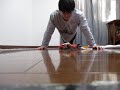 腕立て伏せ1000回(1セット) 1000 Push ups in one set