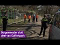 Burgemeester sluit deel van Goffertpark