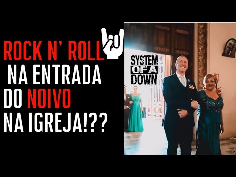 Aerials (System Of A Down) | Entrada do NOIVO com Rock n' Roll na IGREJA