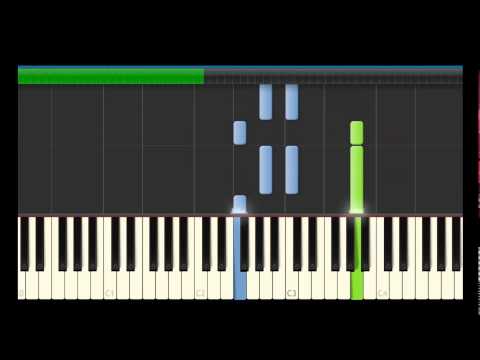 The giver theme on synthesia ( piano )