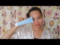 Using Celavive Creamy Foam Cleanser For Oily Combination Skin Type