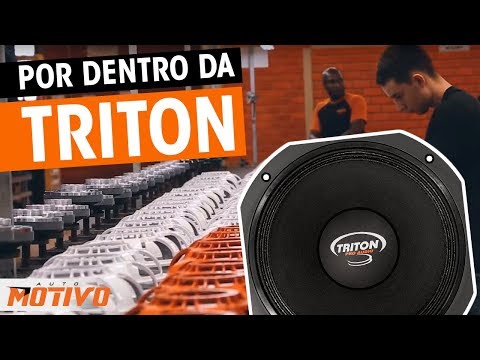 Por dentro da Triton Alto Falantes - Som e Acessórios automotivos