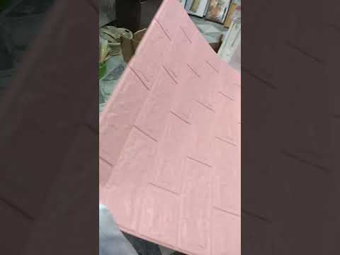 PINK 3D BRICKS - 70 X 77 CM 4-MM