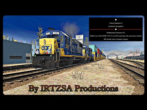 Trainz Sim 3 [Android Gameplay] 《Railfanning Moments 01》   By IRTZSA Productions