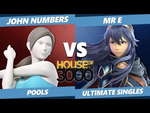 Smash Ultimate Tournament - John Numbers (Wii Fit Trainer) Vs. Mr E (Lucina) SSBU Xeno 175 Pools