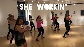 “She Workin” - French Montana - Choreo by @melissssanne