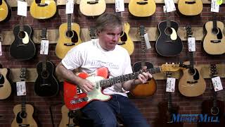 Video thumbnail for 2018 NAMM LTD Fender Custom Shop 1963 Telecaster Heavy Relic Aged Candy Apple Red DEMO by Manchester Music Mill