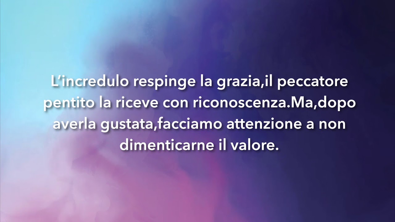 Meditazione Calendario"Parole di Vita" del 15 novembre 2019