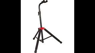 Video thumbnail for Bargain bin Gear:  Fender deluxe hanging guitar stand ( unboxing and review) by aliengtr