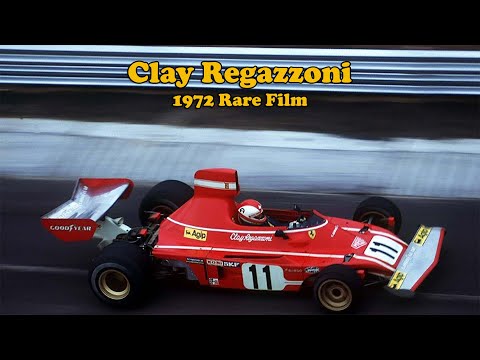 F1 Driver: Clay Regazzoni - Rare 1972 Film