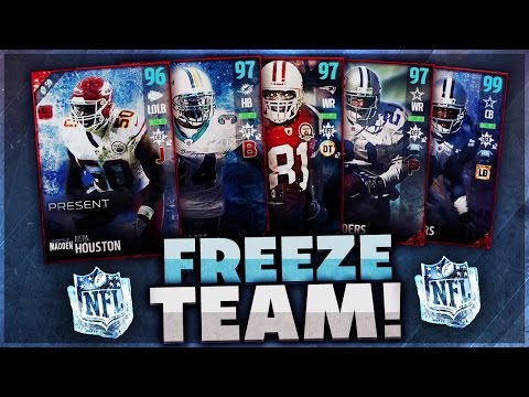 INSANE EVERY LTD ULTIMATE FREEZE TEAM GAMEPLAY! Madden 17 Ultimate Team