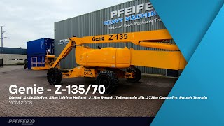 Genie Z135/70 Diesel, 4x4x4 Drive, 43m Lifting Height, 2 articulated boom lift for sale - Image 4 | Machineryline GH Genie Z135/70 Diesel, 4x4x4 Drive, 43m Lifting Height, 2 articulated boom lift | Image 4 - Machineryline