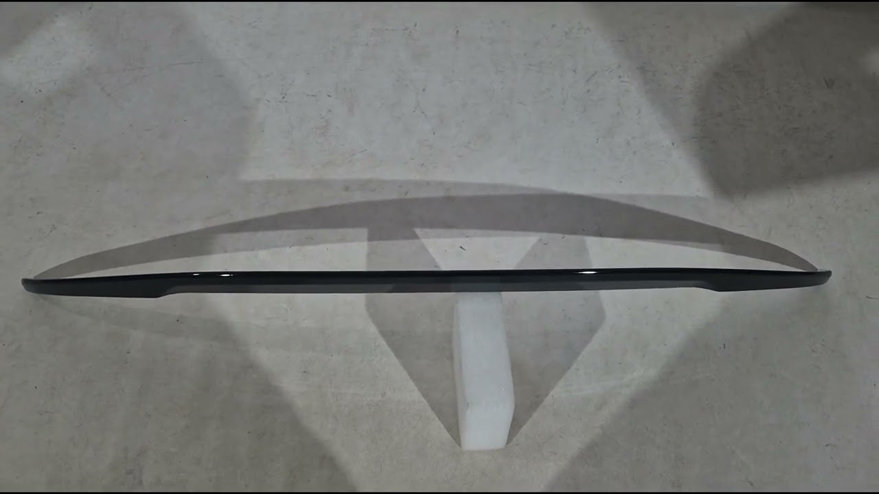 BMW 4 Serie F32/F33/F36 2012–2020 Spoiler P-Style (voor F32, hoogglans zwart) Video 1