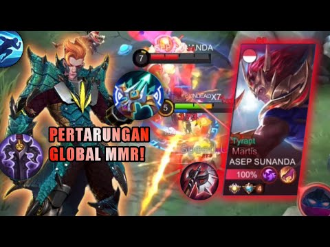 NGERI! MELAWAN TOP SUPREME MARTIS! AGRESSIVE! DALAM TURETPUN DIINCAR! | TOP GLOBAL CLAUDE - MLBB
