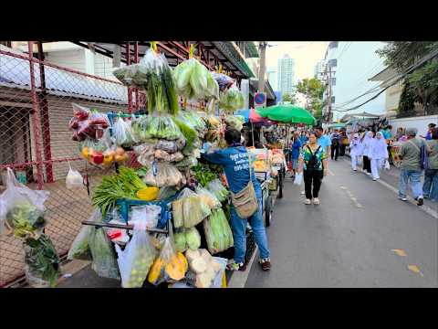 [BANGKOK] Silom Soi 20 Morning Market – Authentic Thai Breakfast & Street Food Walking Tour