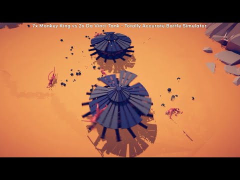 7x Monkey King vs Every Units or Gods - Totally Accurate Battle Simulator