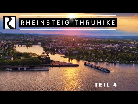 Rheinsteig Thruhike Teil 4 | Vallendar - Braubach [Etappen 9-11] 340 km wandern