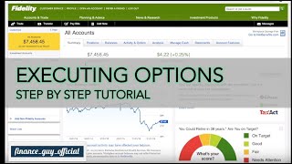 How to execute options on Fidelity