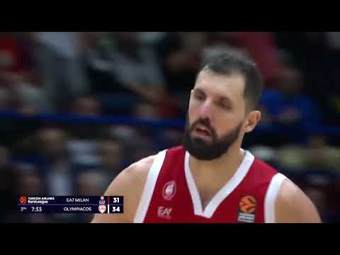 EUROLEAGUE 2023-2024 ROUND 3 ARMANI MILAN - OLYMPIAKOS 65-53 HIGHLIGHTS