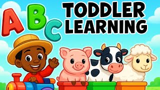 Learn The Alphabet  A to Z | ABC song for Toddlers | Old MacDonald Had a Farm | Nursery Rhymes