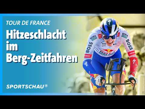 Tour de France, 13. Etappe Highlights: Bergzeitfahren in den Pyrenäen | Sportschau