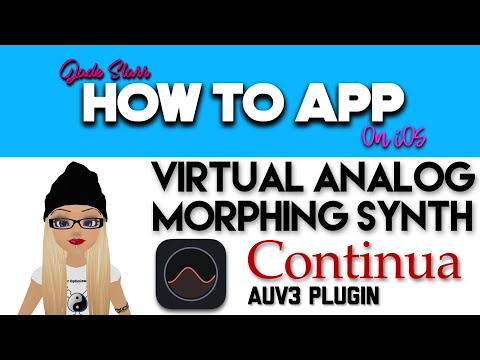 Virtual Analog Morphing Synth with Continua for iOS - How To App on iOS! - EP 525 S8
