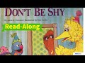 Sesame Street Dont Be Shy Classic Read A Long Book