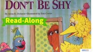 Sesame Street "Dont Be Shy" Classic Read-a-long book