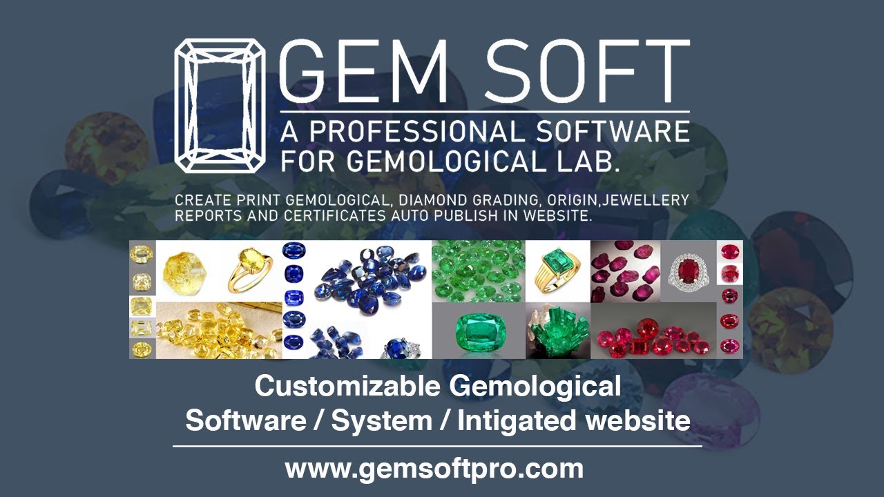 Gemtesting lab software Gemstone software