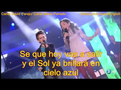 David Parejo & María Parrado-La Belleza-Lyrics