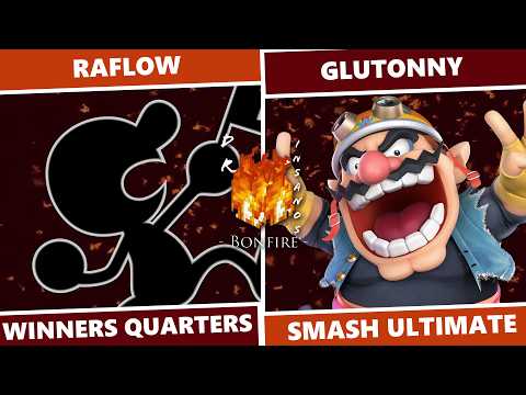 Dr. Insano's Bonfire 3: Winners Quarters - Raflow (Mr. Game & Watch) Vs. Glutonny (Wario) SSBU