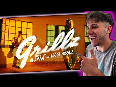 REACCION a Alemán ft Nicki Nicole - Grillz (Video Oficial)