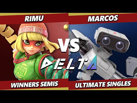 Delta 7.5 TOP 8 - Rimu (Min Min) Vs. Marcos (ROB) Smash Ultimate - SSBU