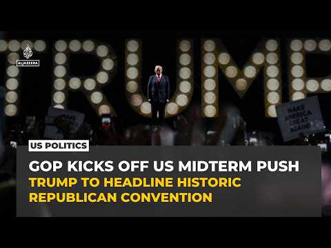 Trump takes centre stage as GOP holds first midterm-year convention