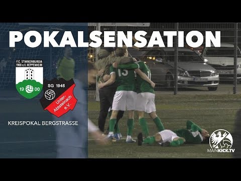 Florian Frölich schießt Starkenburgia ins Halbfinale |Starkenburgia Heppenheim-SG Unter-Abtsteinach