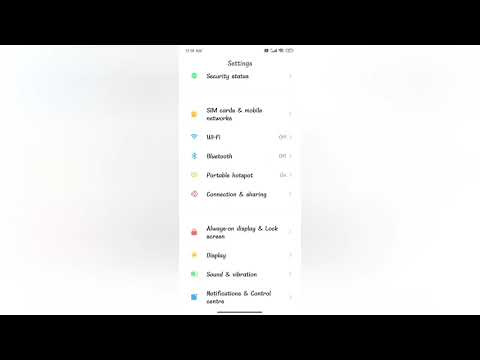 How to use Redmi 8A option settings | off hot spot In redmi 8a dual kesa kare