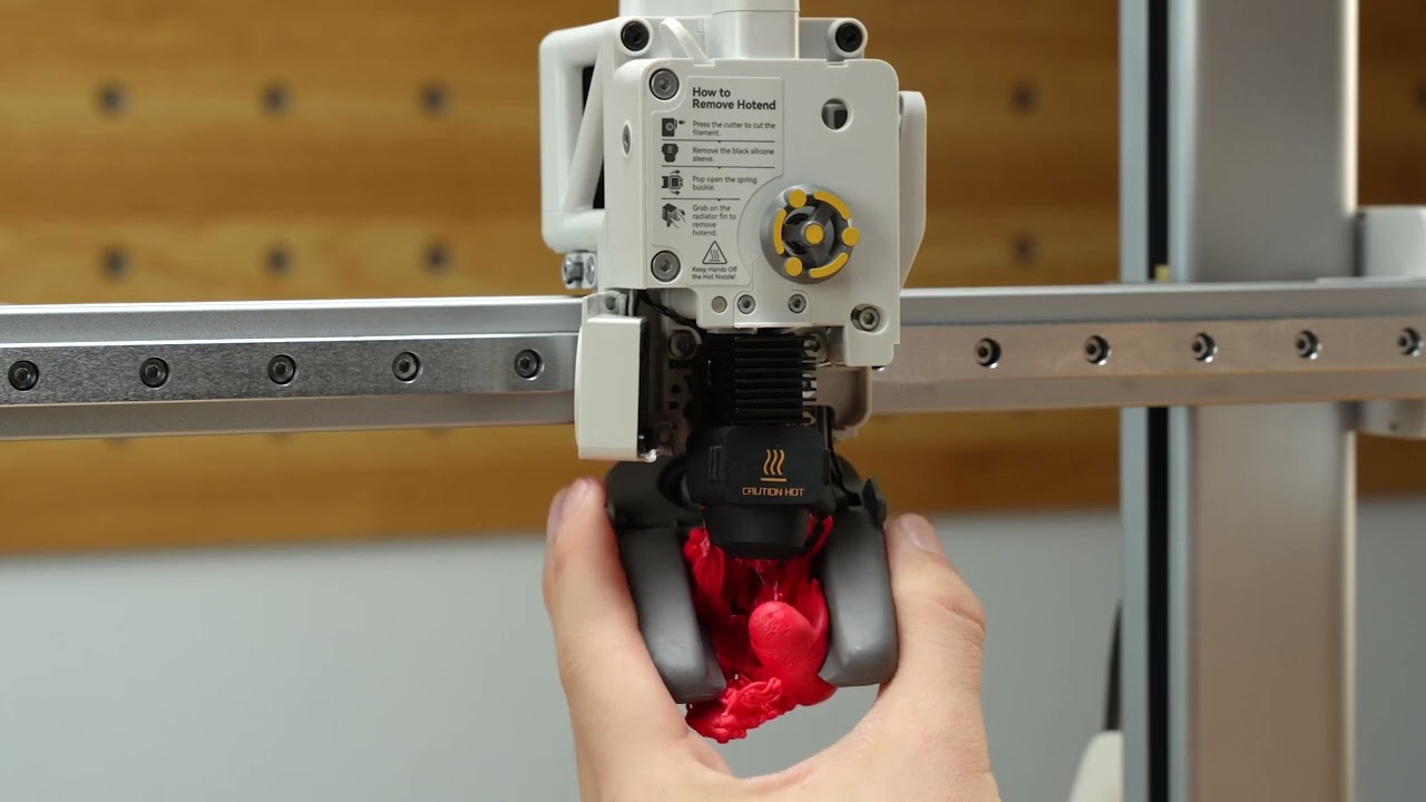 Bambu Lab A1 Hotend Clumping / Blob Cleaning Guide