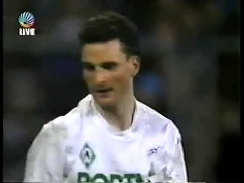 Werder Bremen vs  Club Brugge partido completo Cup Winners' Cup 1991 1992