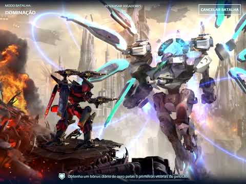 T_X1 Khepri nível inicial, 2x Blight nível 7, 2x Magnetar nível 2 e 7 - War Robots.