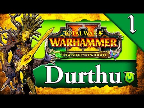 NEW* WOOD ELF REWORK! Total War Warhammer 2: Wood Elf Update: Durthu Campaign Gameplay #1